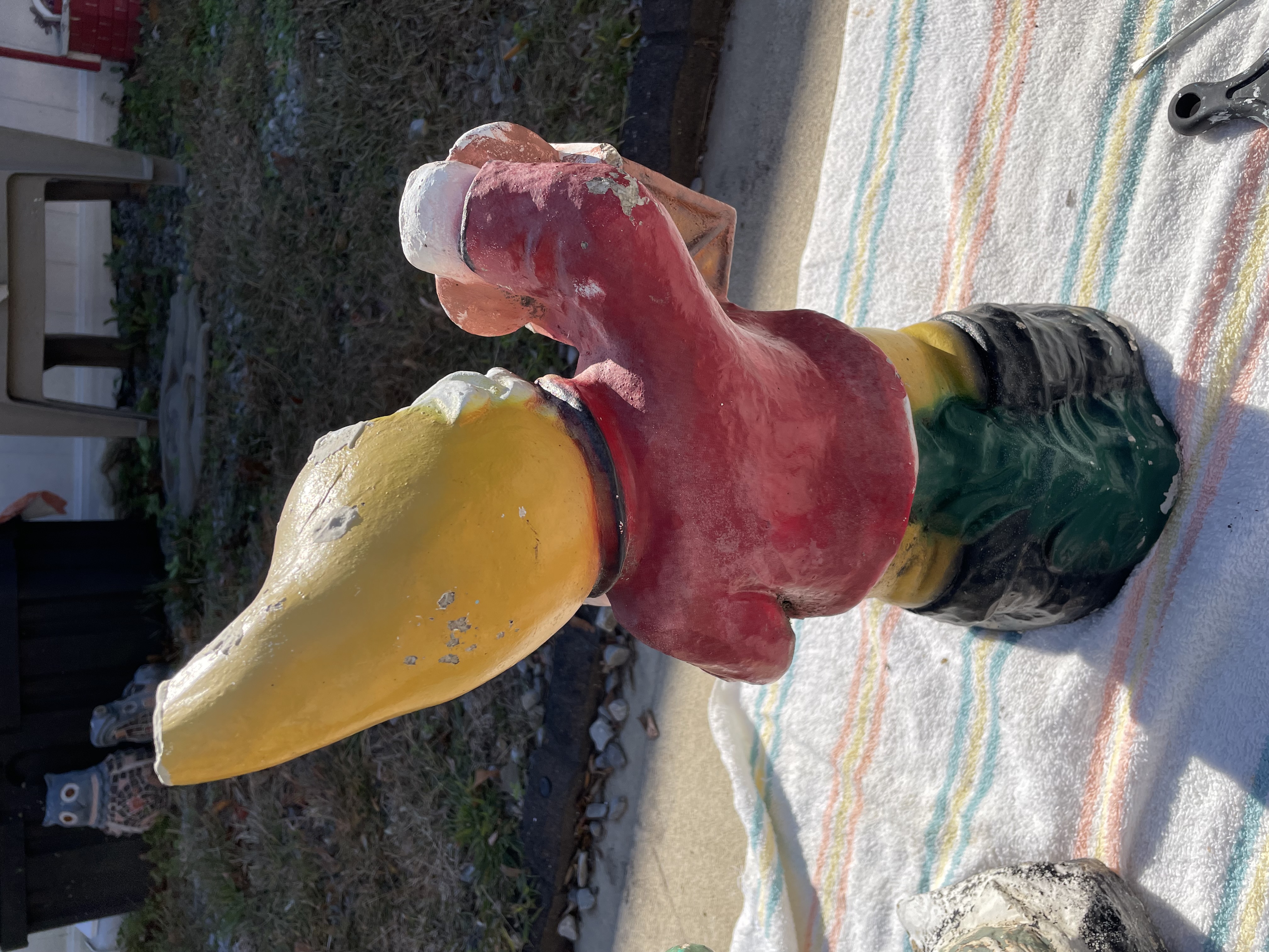 Backside Lantern Gnome before