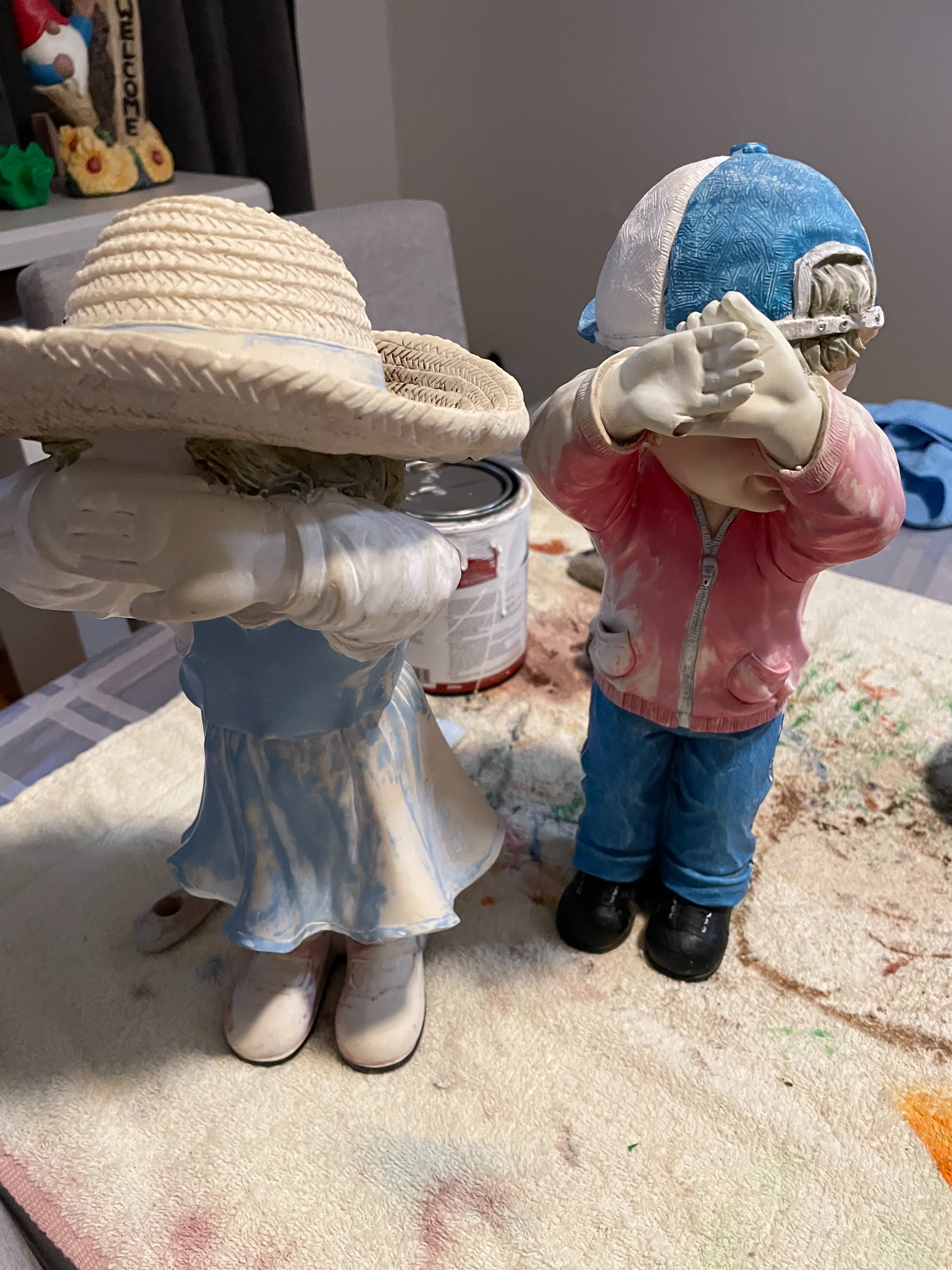 Kids Hiding Eyes before