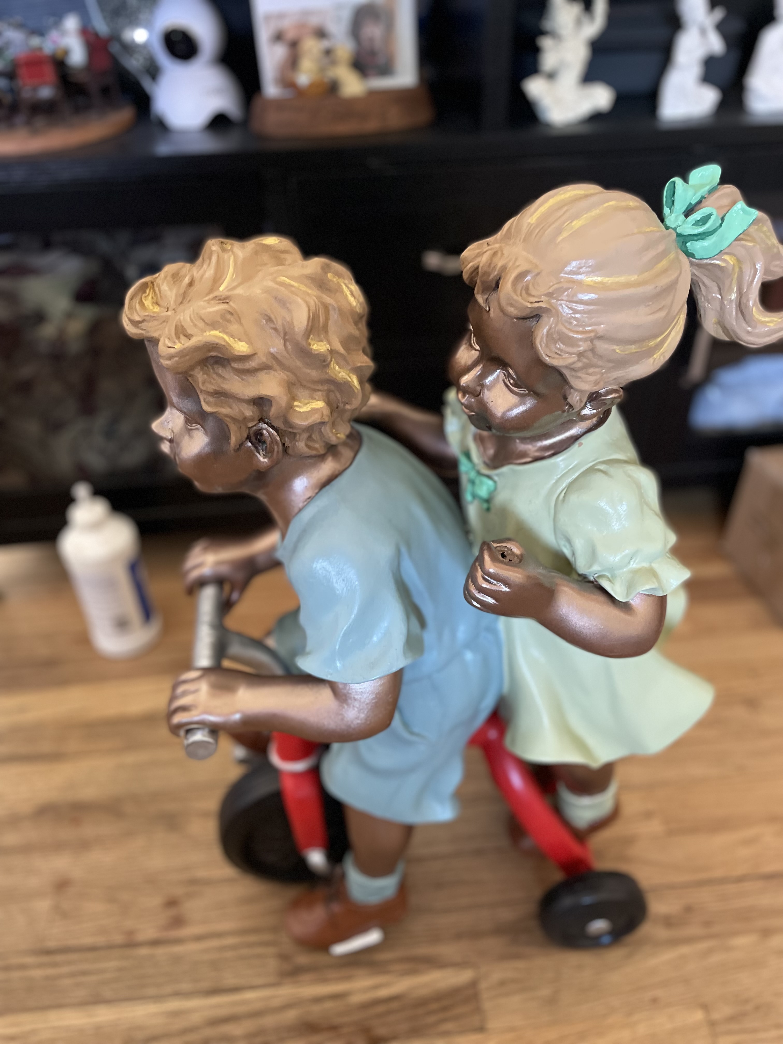 Kids on Tricycle (Side) after