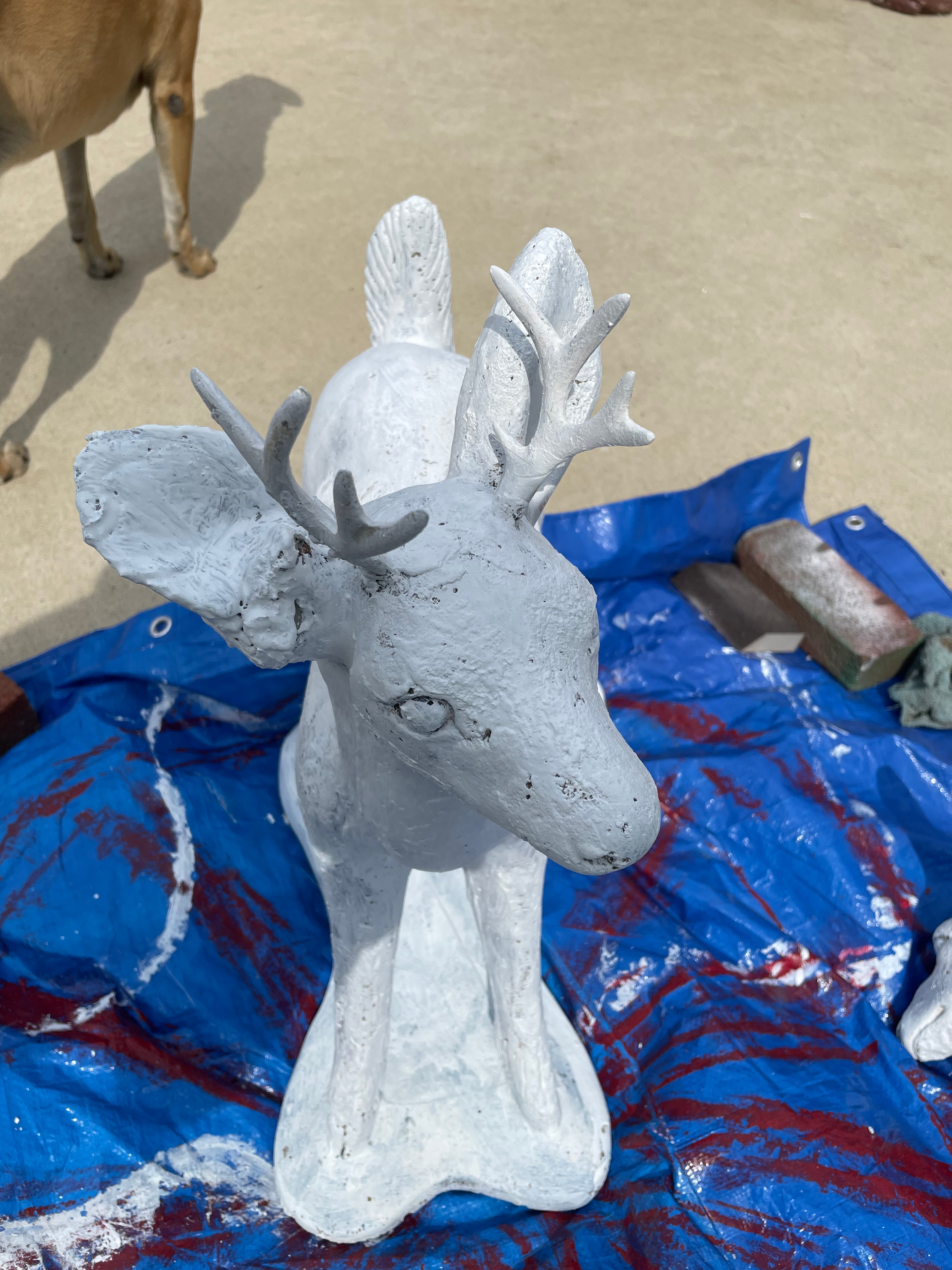 Large Deer (Restored) after