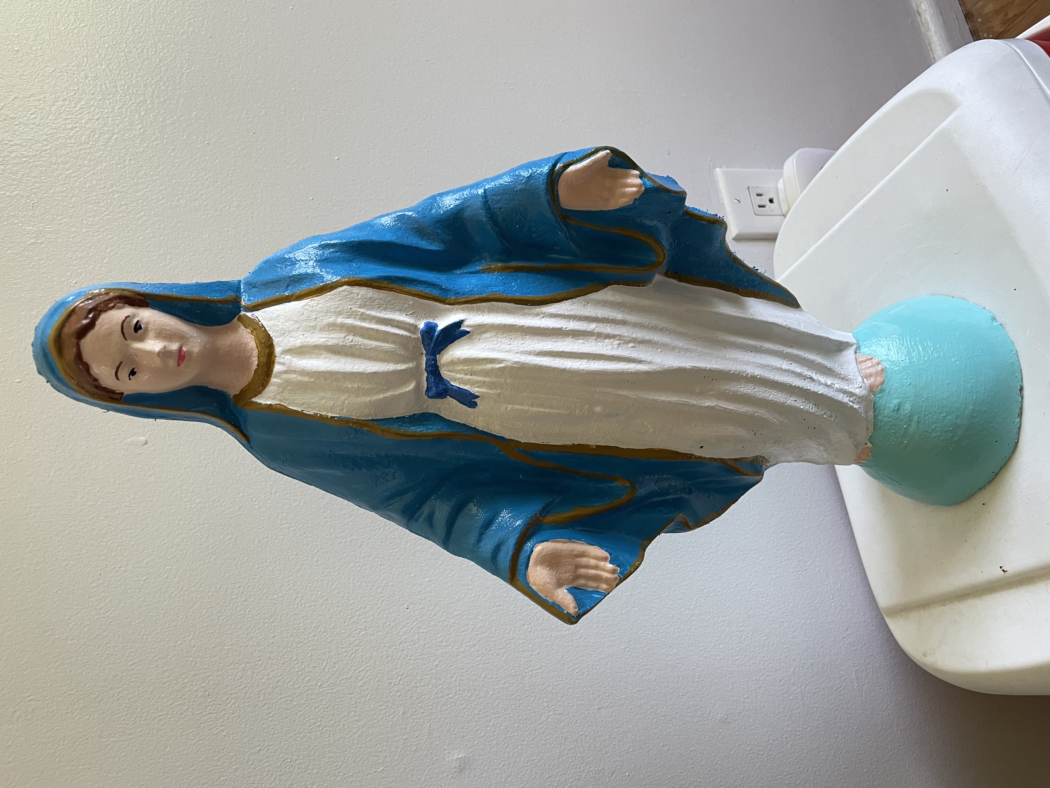Mary Front after