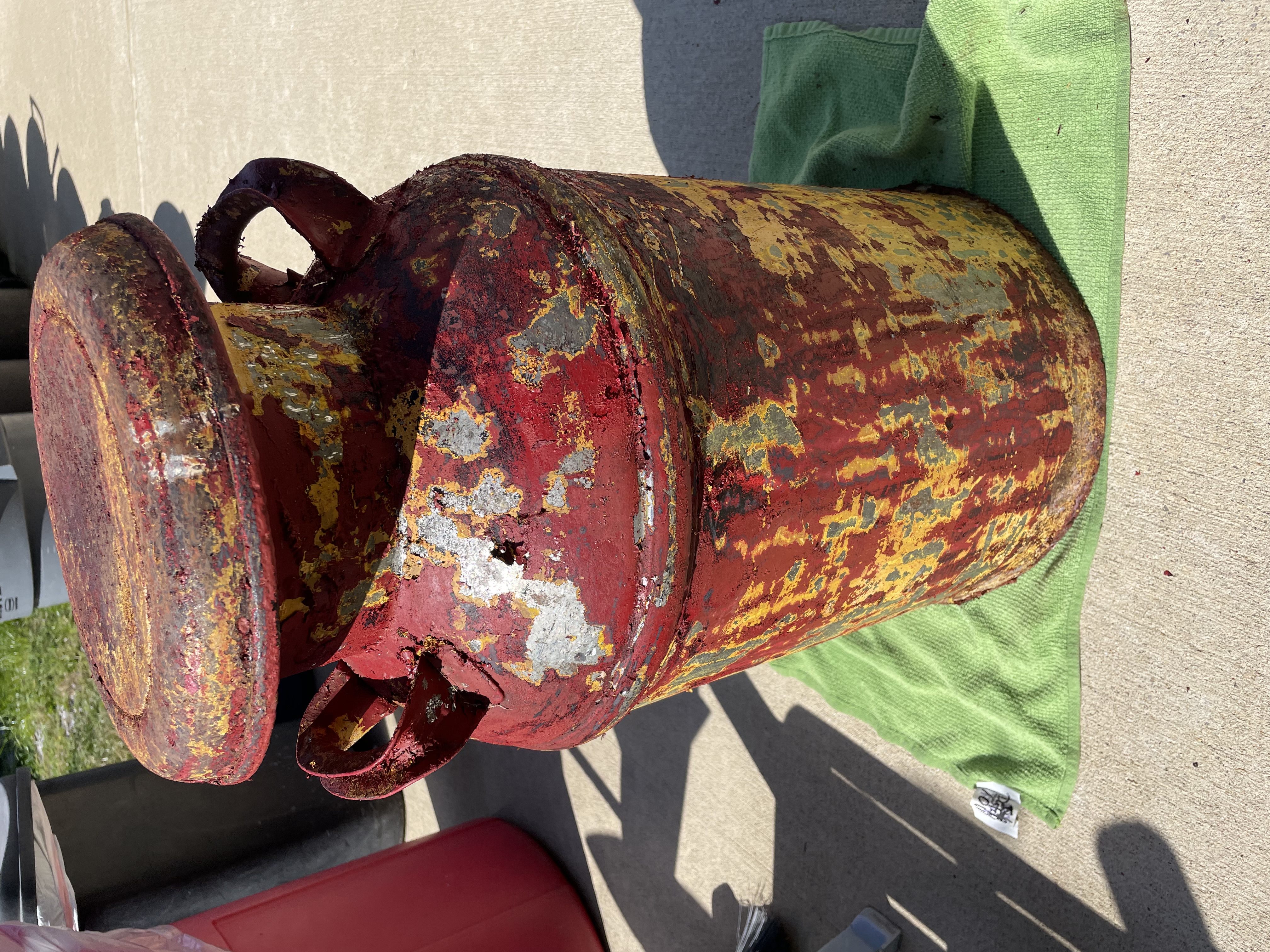 Milk Can before