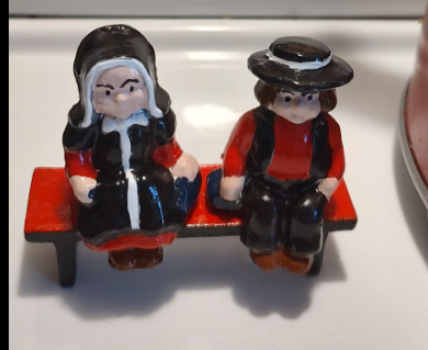 Mini Dutch Statues after