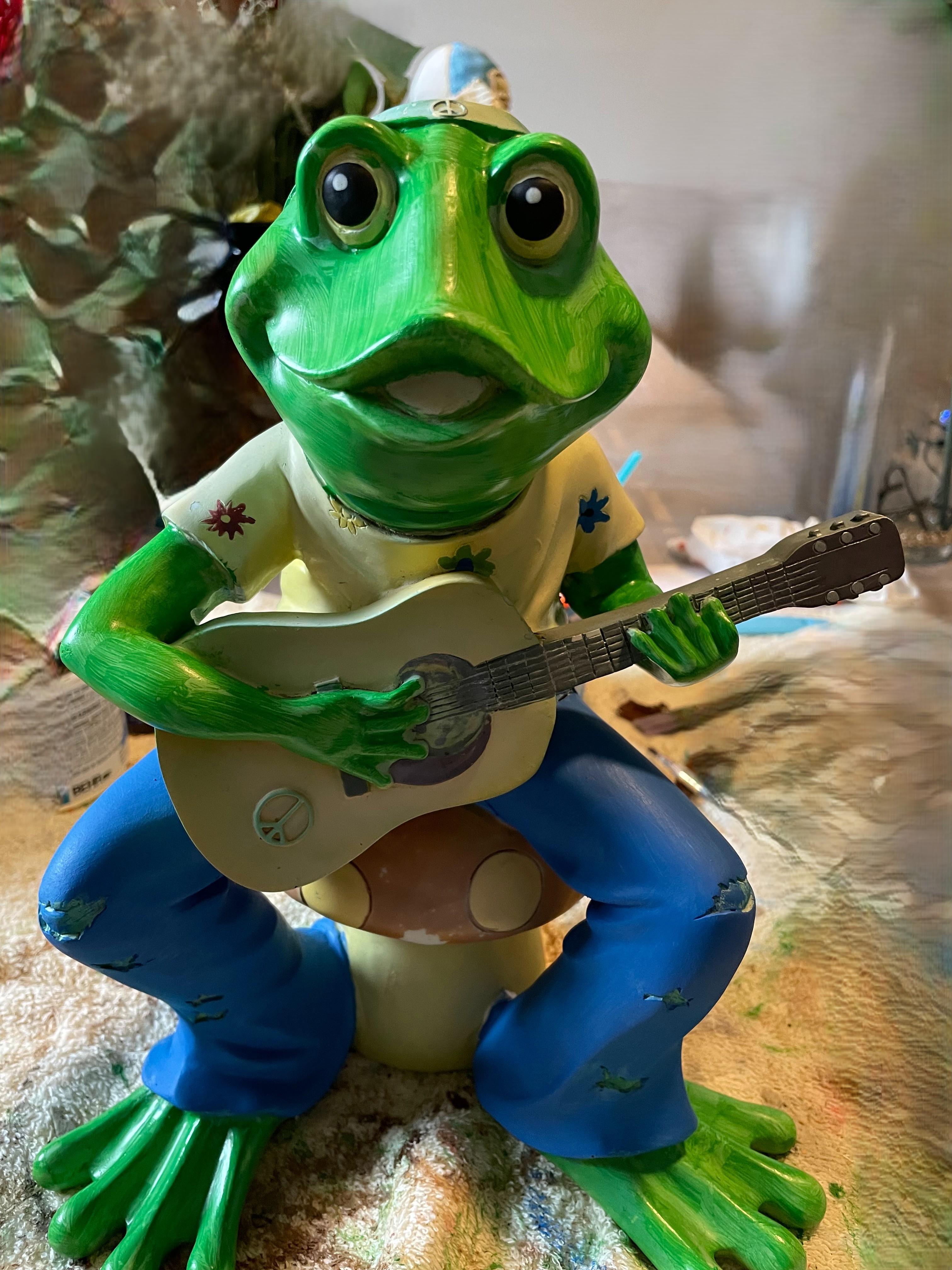 Punk Frog before