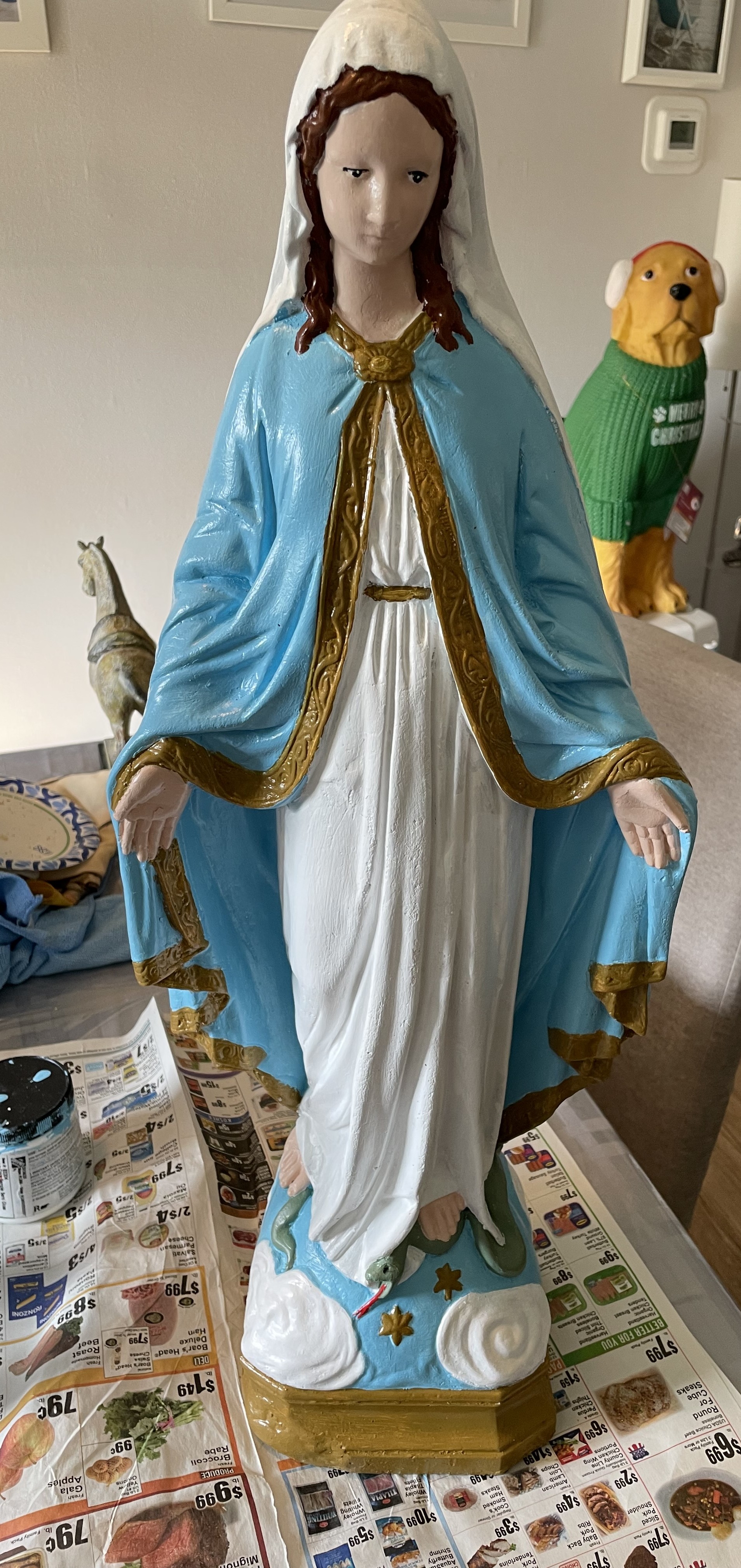 Small Virgin Mary after