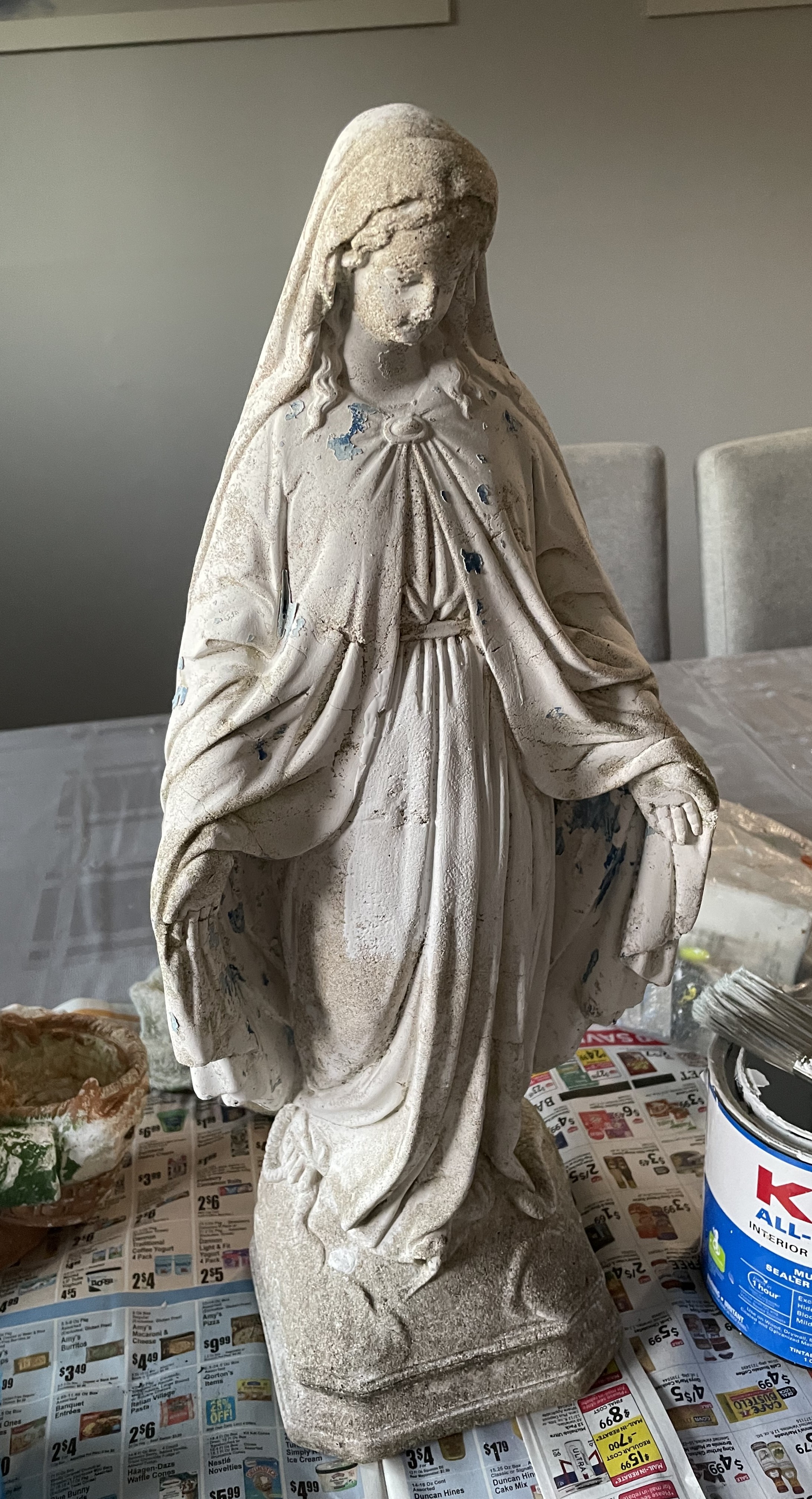 Small Virgin Mary before