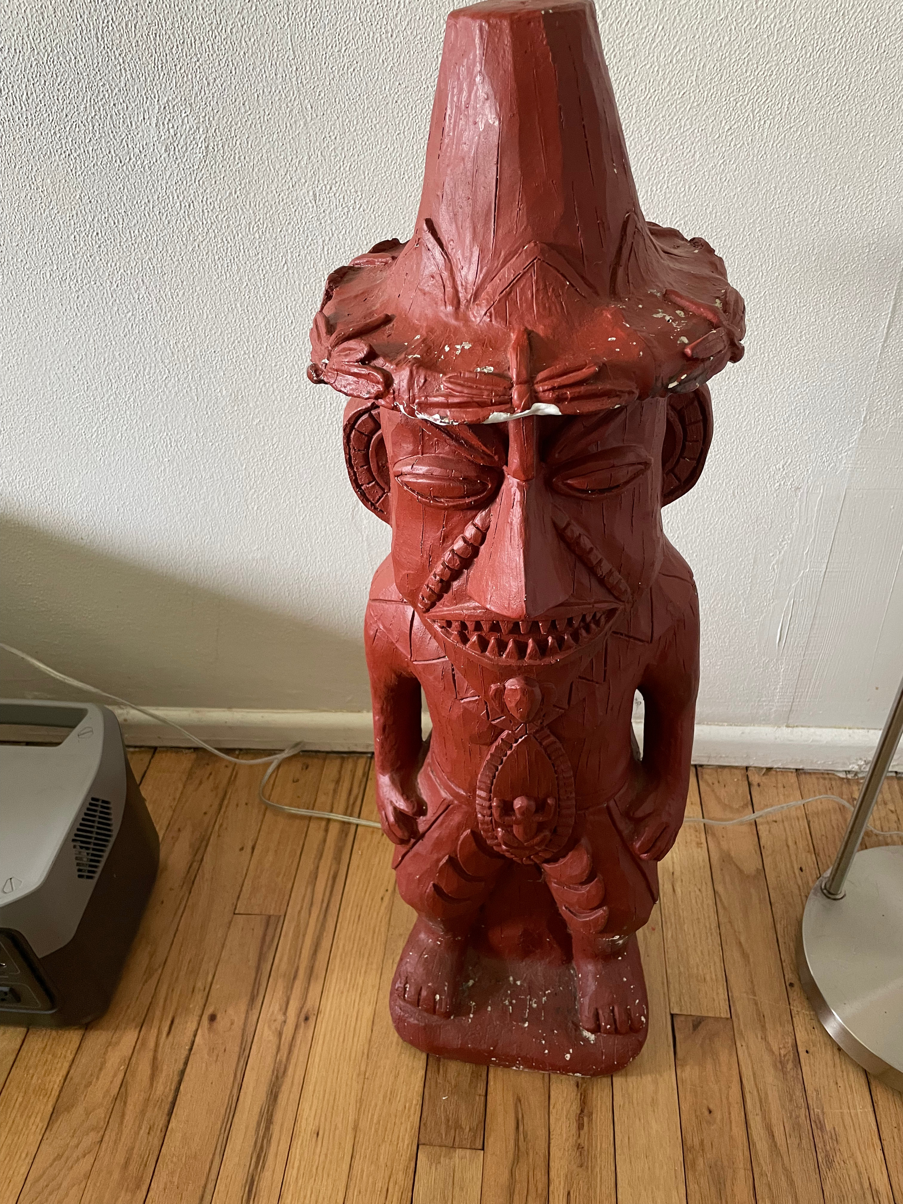 Tiki Man before