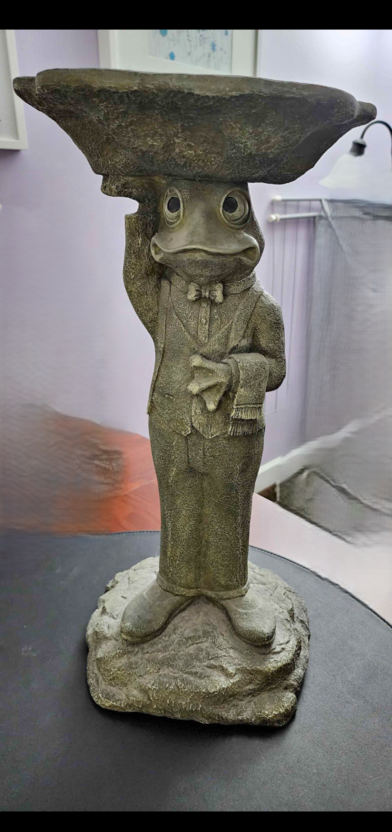 Waiter Frog before