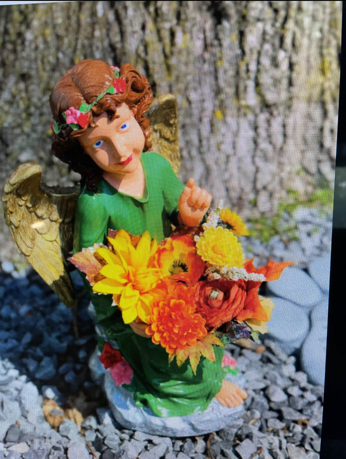 Winged Flower Girl after