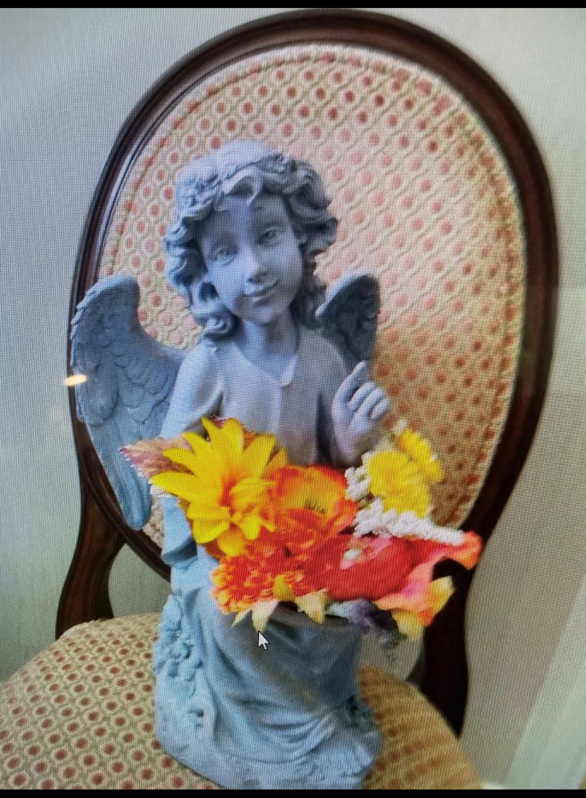 Winged Flower Girl before