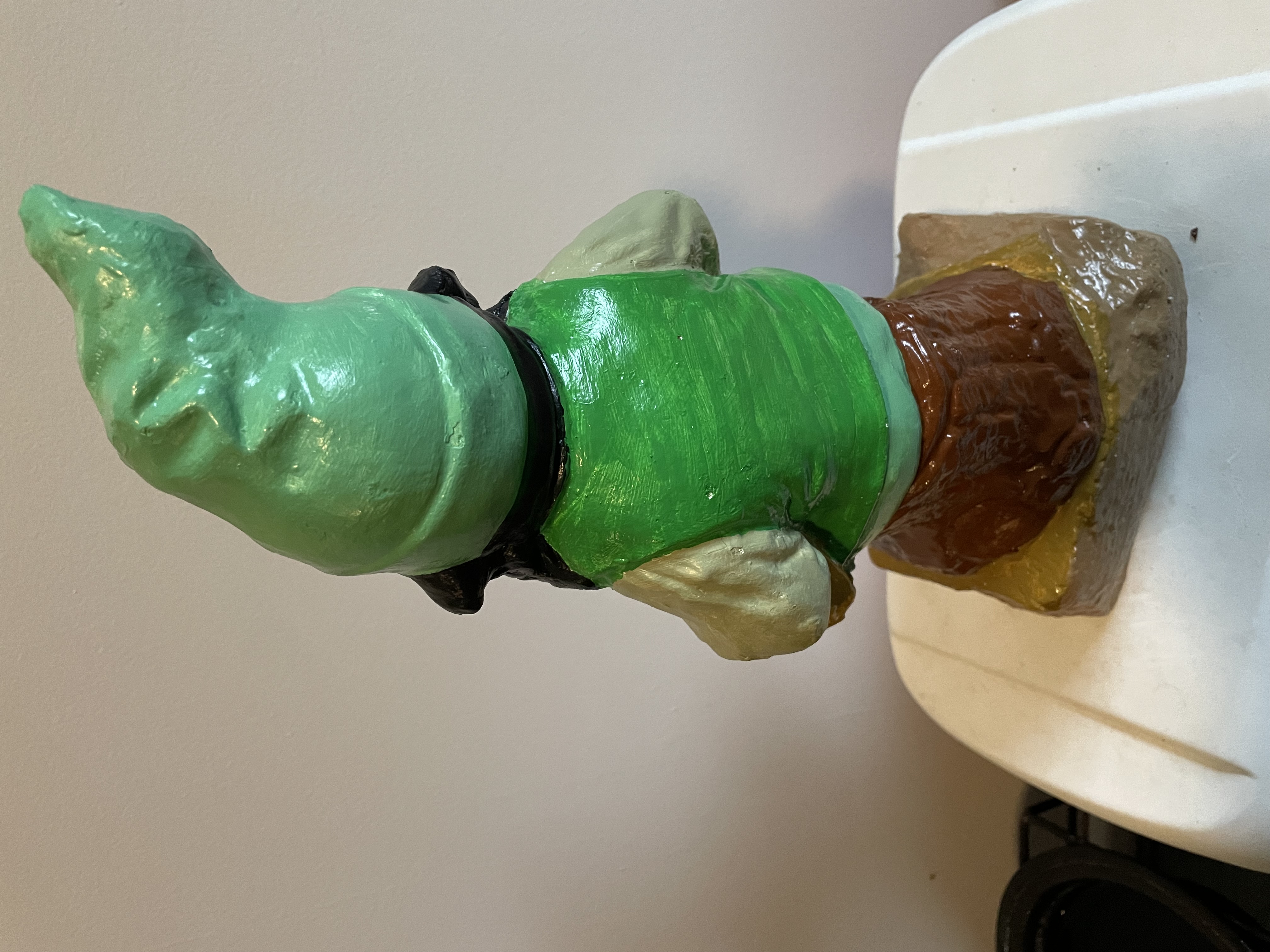 Green Gnome (Back) after
