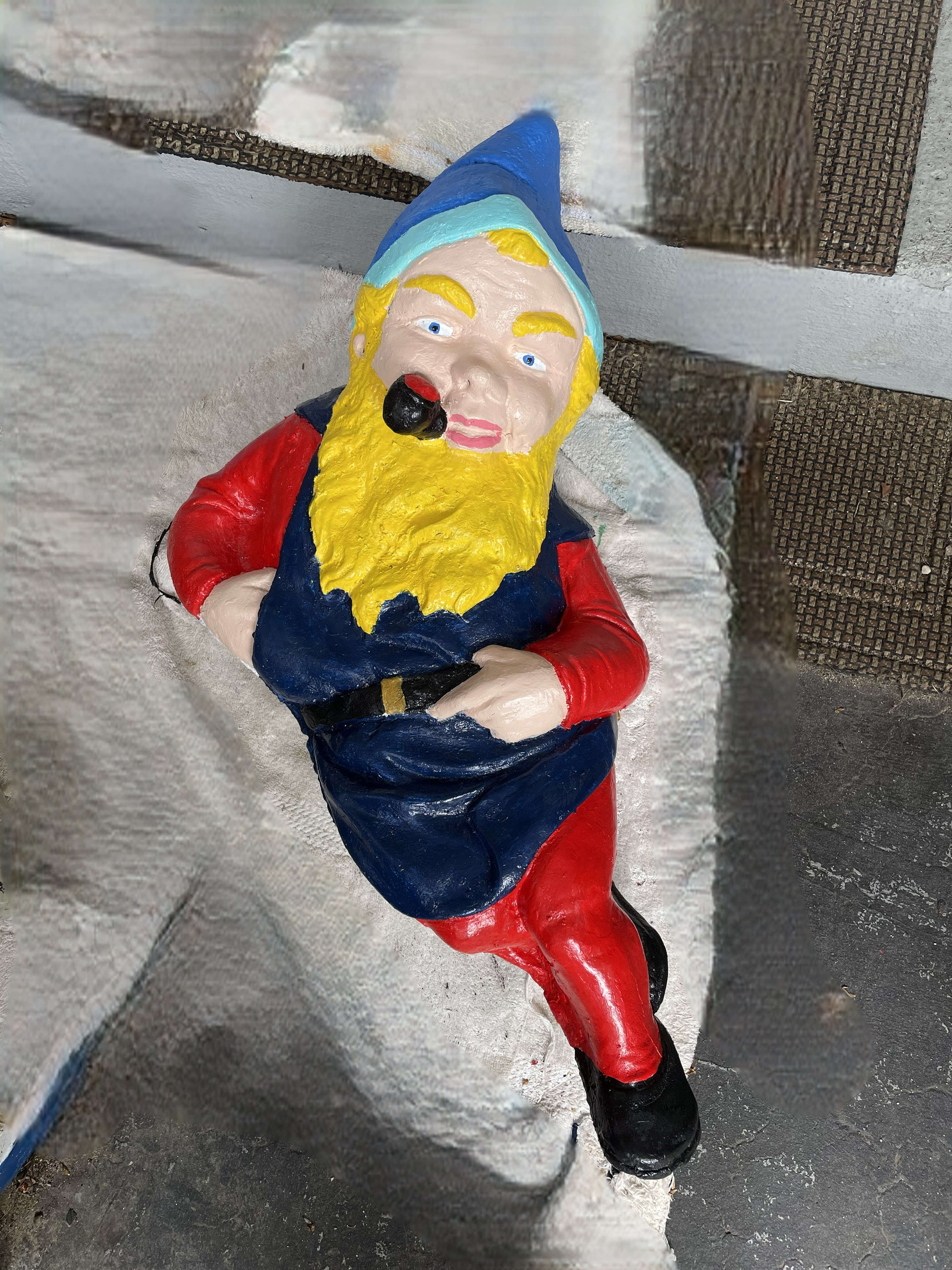 Lying Gnome after