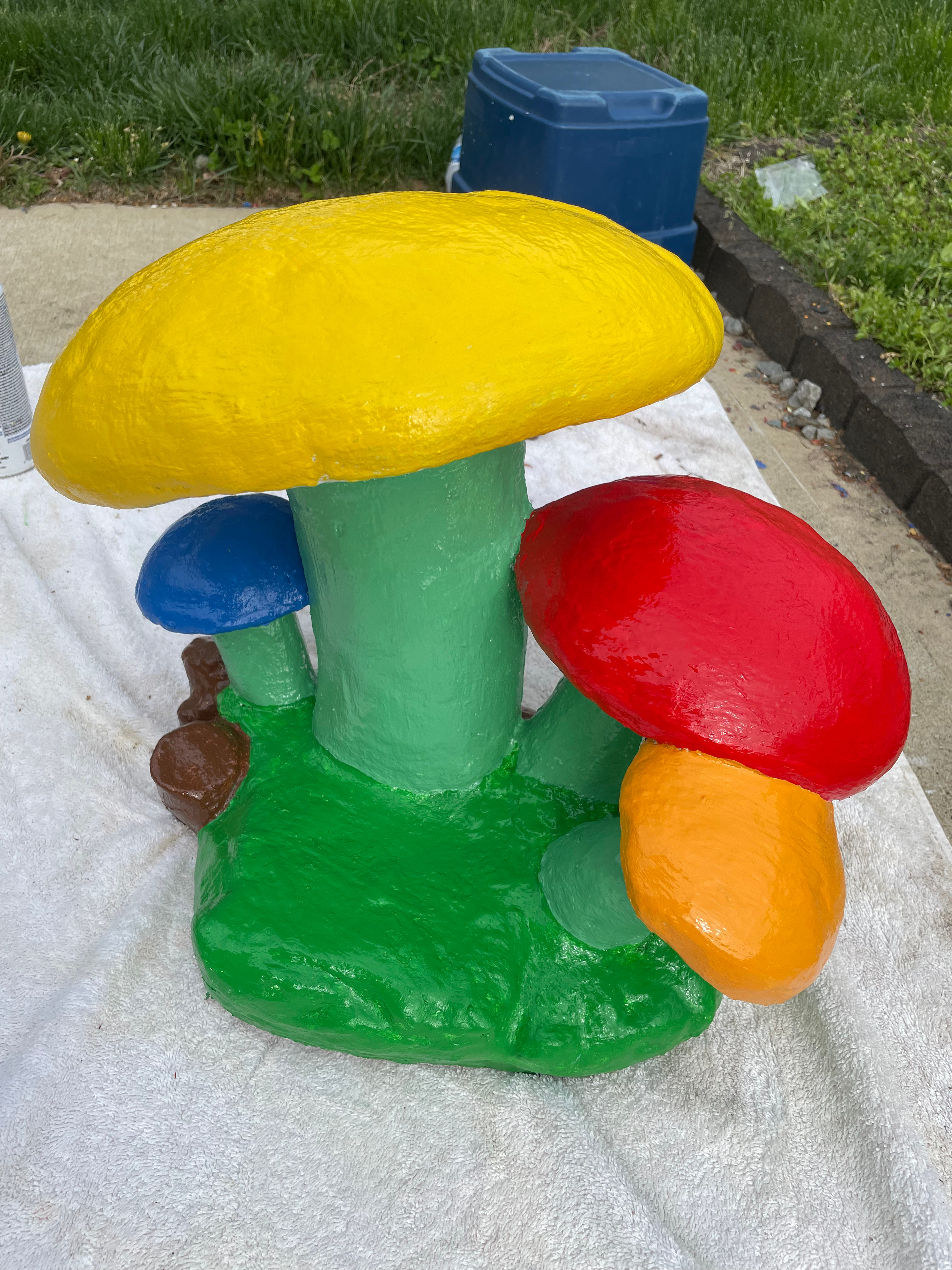 Mushroom after