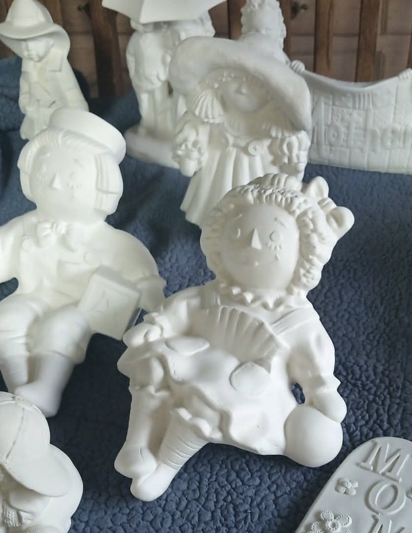Raggedy Ann and Andy before