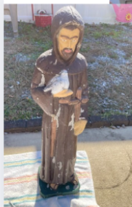 Small St. Francis (Front) before