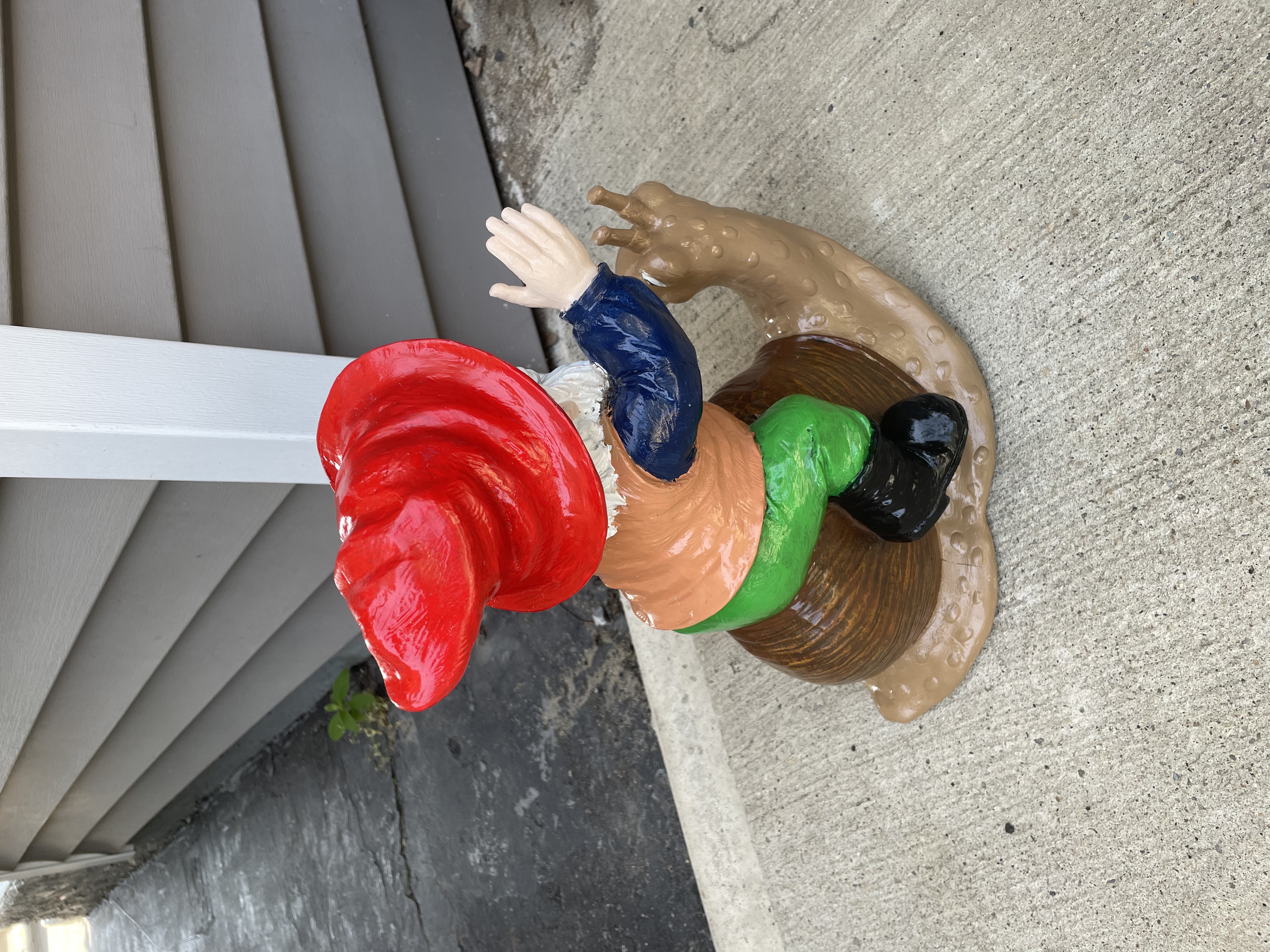 Snail Gnome Back after