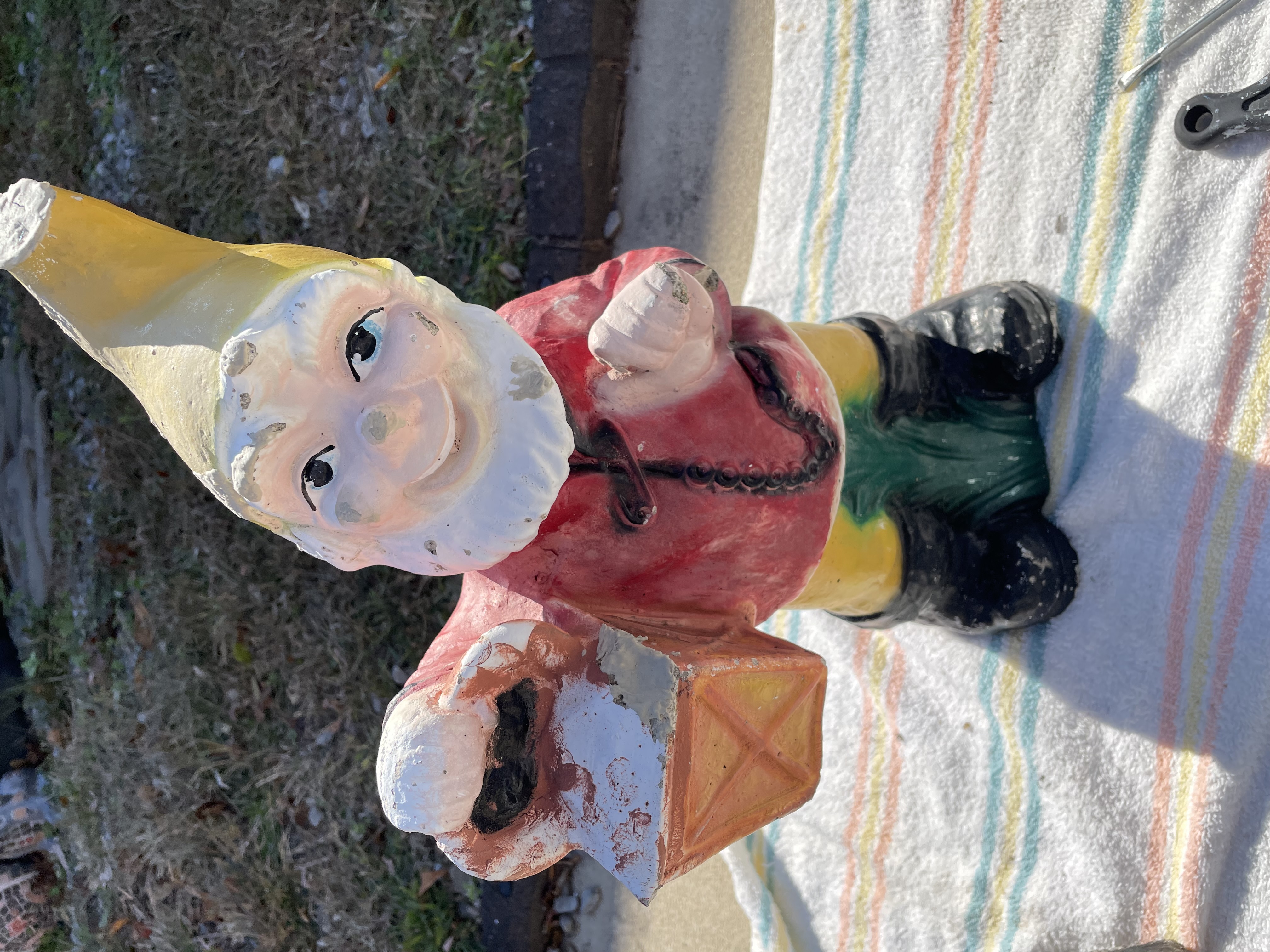 Yellow Lantern Gnome before