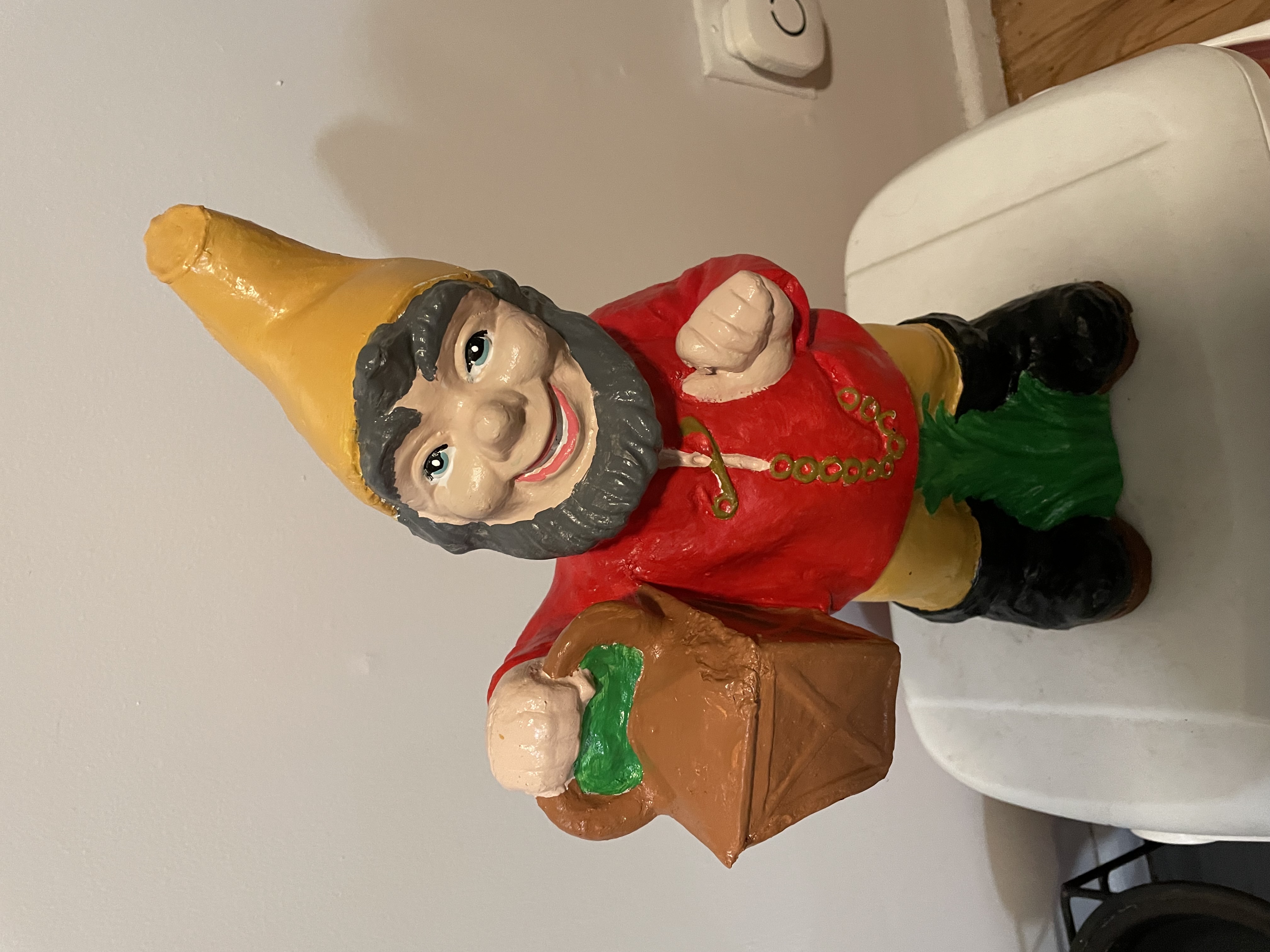 Yellow Lantern Gnome after